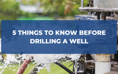 5 Things to Know Before Drilling a Well